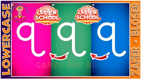 Letter School handwriting Lowercase Zaner - Bloser Style & Learn ...