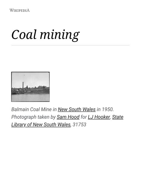 Coal Mining | PDF | Coal Mining | Surface Mining