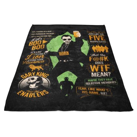 World's End Quotes - Fleece Blanket | Once Upon a Tee