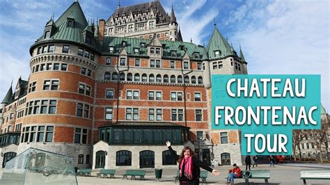 EXCLUSIVE TOUR Fairmont Le Chateau Frontenac Quebec City with Hotel ...