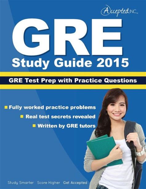 GRE Study Guide 2015: GRE Test Prep with Practice Questions by Gre ...