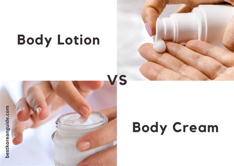 Body Cream Vs Body Lotion - Homecare24