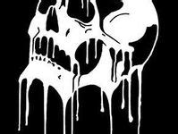 22 Skull stencil ideas | skull stencil, skull, harley davidson wallpaper