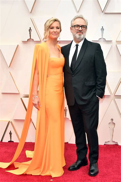 Alison Balsom and her husband Sam Mendes arrive on the red carpet at ...