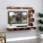 Buy Anikaa Larisa Engineered Wood TV Unit/ TV Stand/ Wall Mounted TV ...