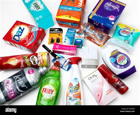 A Collection Of Procter And Gamble Products Stock Photo - Alamy