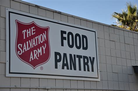 Salvation Army food pantry sign | Salvation Army USA West | Flickr