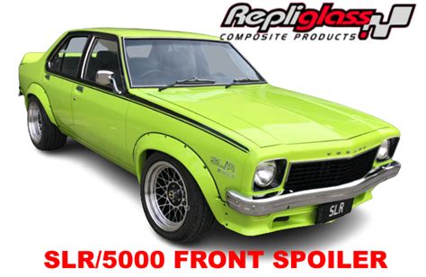 HOLDEN TORANA SLR/5000 A9X FRONT TWO PIECE FIBREGLASS SPOILER AIR DAM (to suit car with flares ...