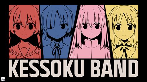 Bocchi the Rock! Kessoku Band 4K Ultra HD Wallpaper by BinsentoOmosura