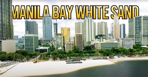 Manila Bay White Sand Aerial Update as of August 2021