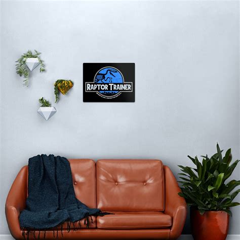 "Jurassic World Raptor Trainer" Metal Print for Sale by Adho1982 | Redbubble