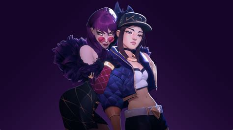 Kda Akali And Evelynn League Of Legends, HD Games, 4k Wallpapers ...