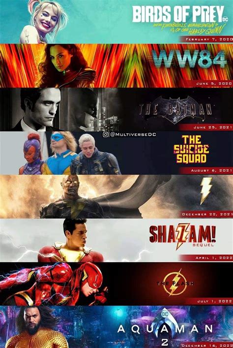 OTHER: Upcoming DC movies! : r/DC_Cinematic