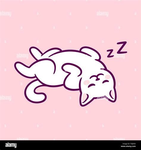 Sleeping Chibi Cat