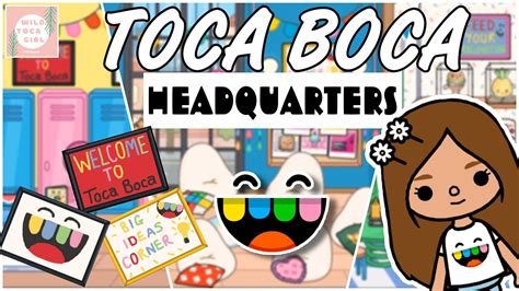 TOCA BOCA HEADQUARTERS 🤩 WILD TOCA GIRL 💖 - YouTube