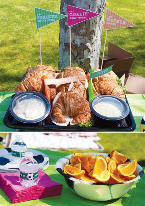 Soccer Party Foods-These Ideas Rock! - B. Lovely Events