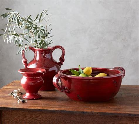 Hudson Ceramics - Red | Pottery Barn