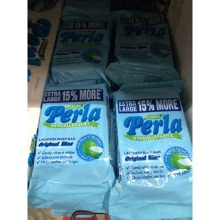 Perla Hypoallergenic Laundry Soap Bar Extra Large | Shopee Philippines