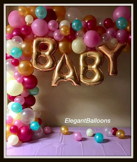 Arco De Globos Para Baby Shower Nino