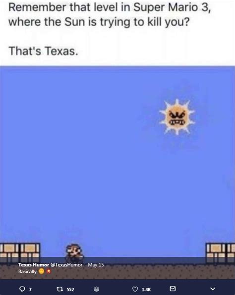 Texas hot weather memes