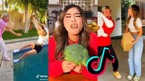 FUNNY Zhong & Kat Buno TikTok FOOD CHALLENGE Compilation 🥦 - YouTube