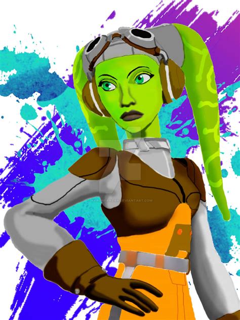 STAR WARS: Hera (v.1) by AaronFrazier on DeviantArt