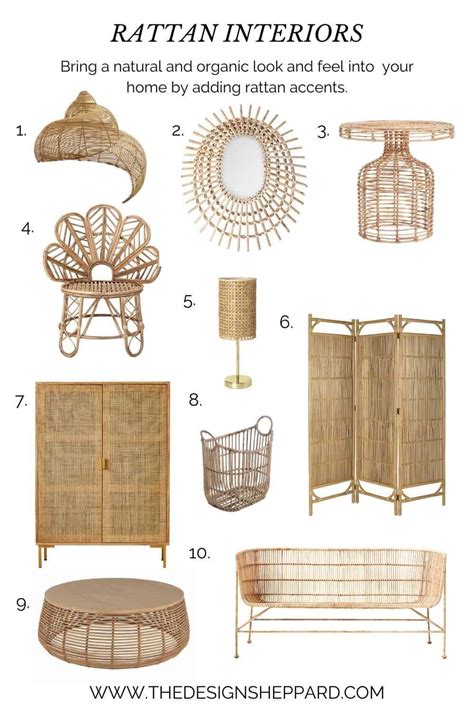 Trend : Rattan Interiors - The Design Sheppard