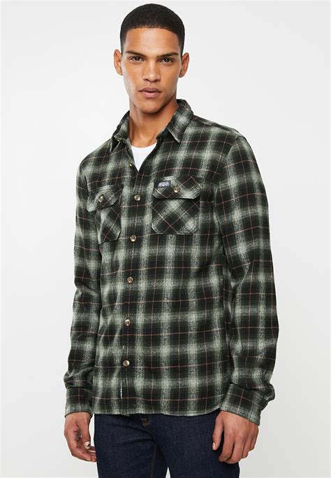 Classic lumberjack shirt - black check Superdry. Shirts | Superbalist.com