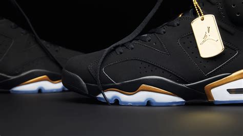 Air Jordan 6 (Black & Gold) | END. Launches