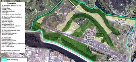 Portland International Raceway Track Map