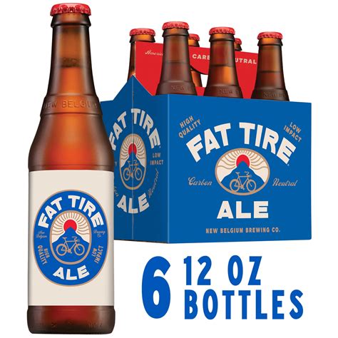 New Belgium Fat Tire Amber Ale, 12 Fl Oz, 6 Pack Philippines | Ubuy