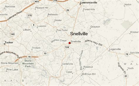 Snellville Ga Zip Code Map - Map