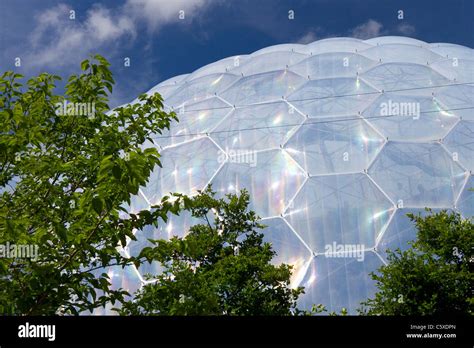 Eden Project Biomes Stock Photo - Alamy