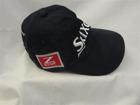 Srixon Golf Hat Z Star Black Embroidered Strap back A… - Gem