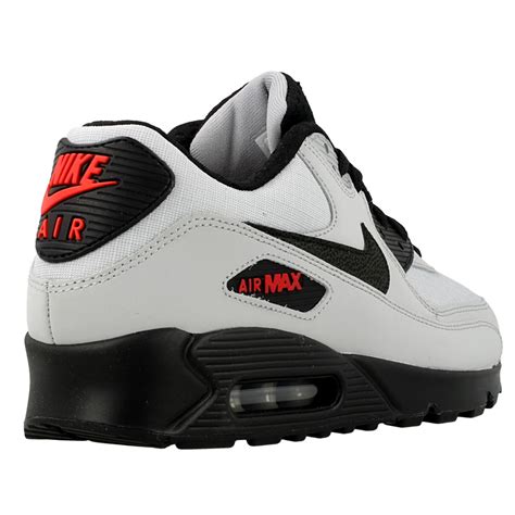 Nike Air Max 90 Essential 537384-049 | Black, Red, Grey ⋆ EN Distance.eu