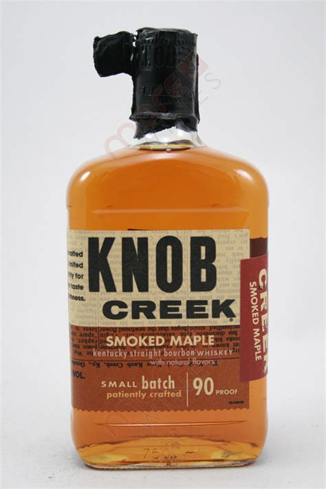 Knob Creek Smoked Maple Whiskey 750ml - MoreWines