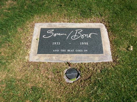 Sonny Bono "The beat goes on" final resting place at the Desert ...