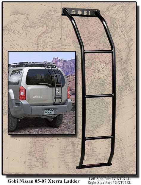 Have - Gobi Nissan Xterra Ladder - GNXL - Nissan Gobi Roof Racks | Nissan xterra, Nissan ...