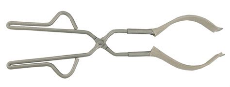 SCIENTIFIC LABWARES Flask Tongs, Stainless Steel, 12 1/2 in Overall ...