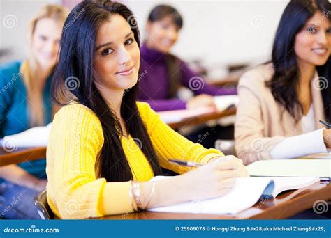 College Students in Classroom Stock Photo - Image of lecture, multicultural: 25909078