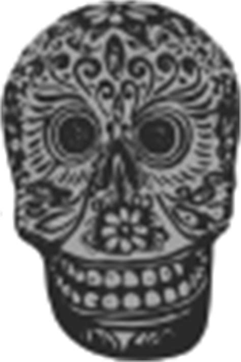 Mexican Skull Clip Art at Clker.com - vector clip art online, royalty free & public domain