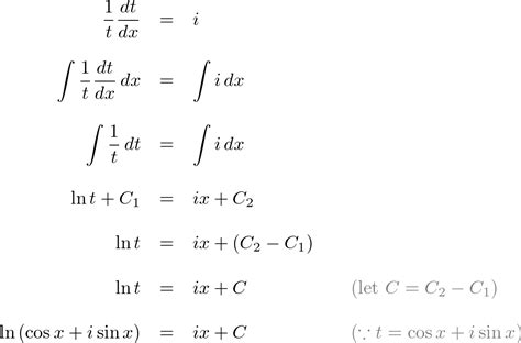 Euler's Equation