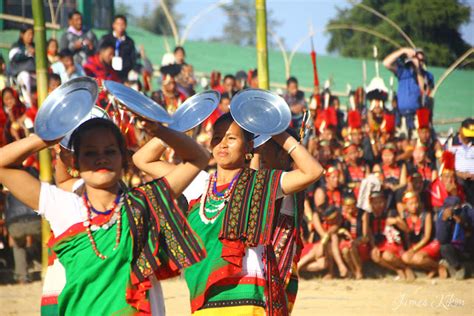 Nagaland Cultural Photos - Dimasa Kachari Naga women performing traditional plate dance at ...