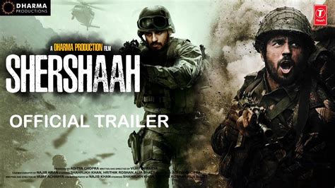 Shershaah Trailer Release : 'Shershaah' trailer released, a film on Kargil hero Vikram Batra ...