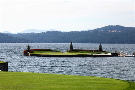 Coeur d'Alene Resort Golf: Yep, the Floating Green is Really Cool