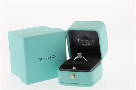 Tiffany Engagement Ring In Box