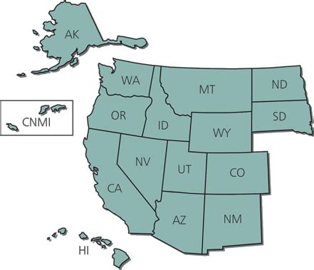 West Region Diagram | Quizlet