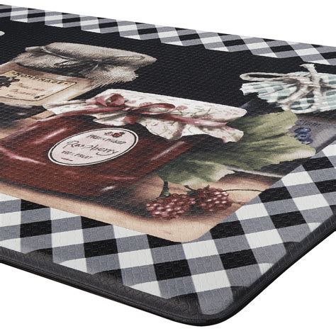 Oversized Premium Anti Fatigue Memory Foam Kitchen Floor Mat - Country ...