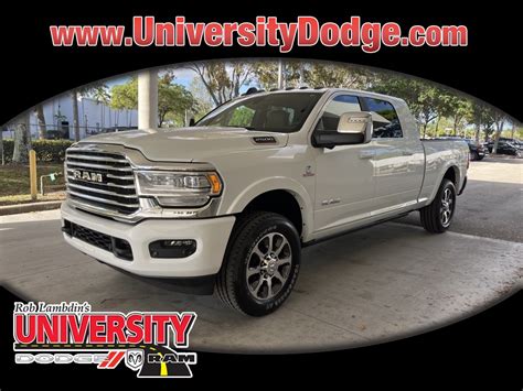 New 2023 RAM 2500 Longhorn Mega Cab in Davie #U3T556738 | University Dodge Ram