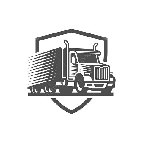 Truck Trailer Logo Vector Art PNG, Truck Trailer Transportation Logo ...